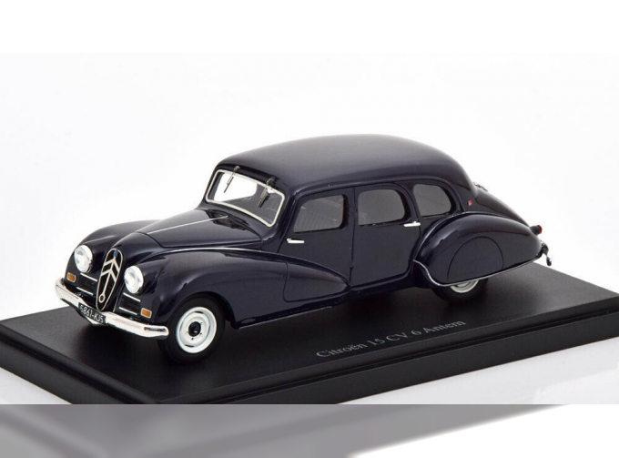 Citroen 15CV 6 Antem, dark blue, France, 1948