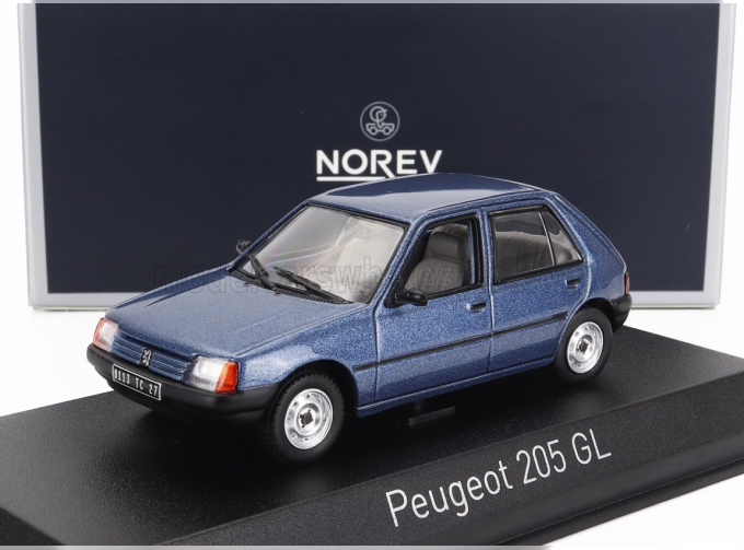 PEUGEOT 205 Gl (1988), Ming Blue