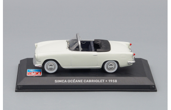 SIMCA Oceane Cabriolet 1958, light grey