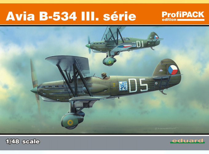 Сборная модель Avia B-534 III. serie (Reedition)