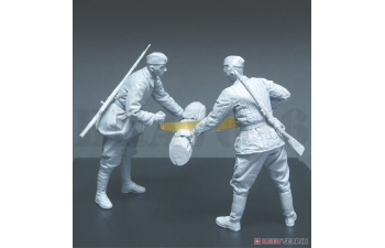 Фигурки Инженеры Красной армии "Чернозем-4" / Red Army Engineers "ChernoZyom- 4"