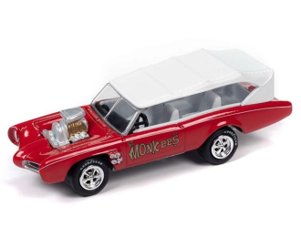 The Monkeemobile, red/white