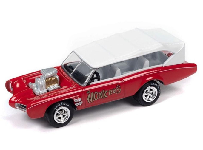 The Monkeemobile, red/white