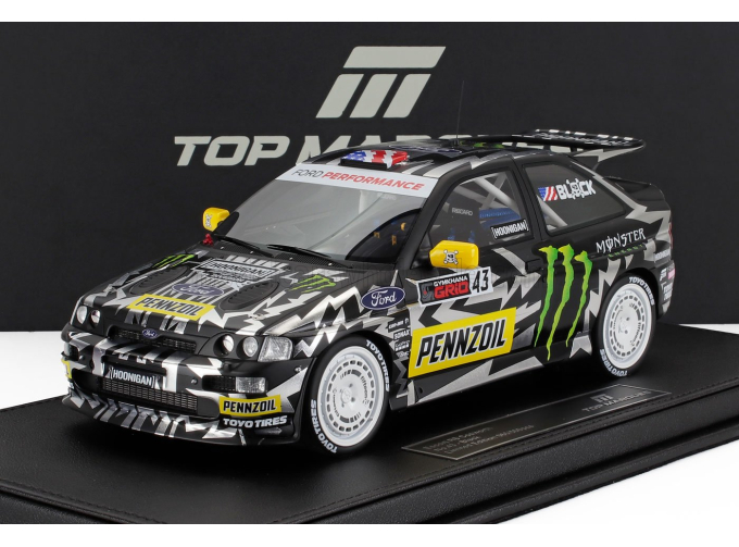 FORD Escort Rs Cosworth №43 Hoonigan (2017) Ken Block, Black