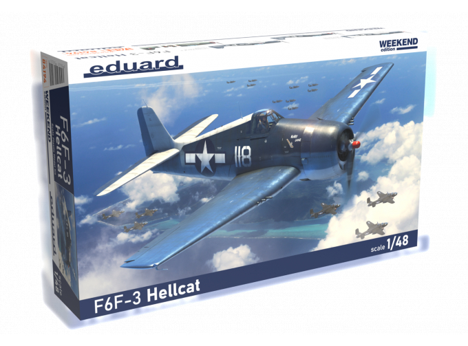 Сборная модель F6F-3 Hellcat - The Weekend Edition