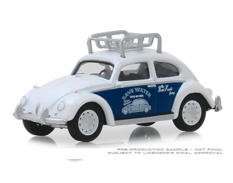 VOLKSWAGEN Beetle with Roof Rack "Flat Four Specialists" 1980