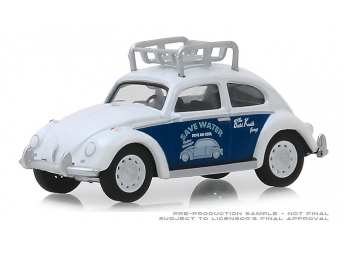 VOLKSWAGEN Beetle with Roof Rack "Flat Four Specialists" 1980