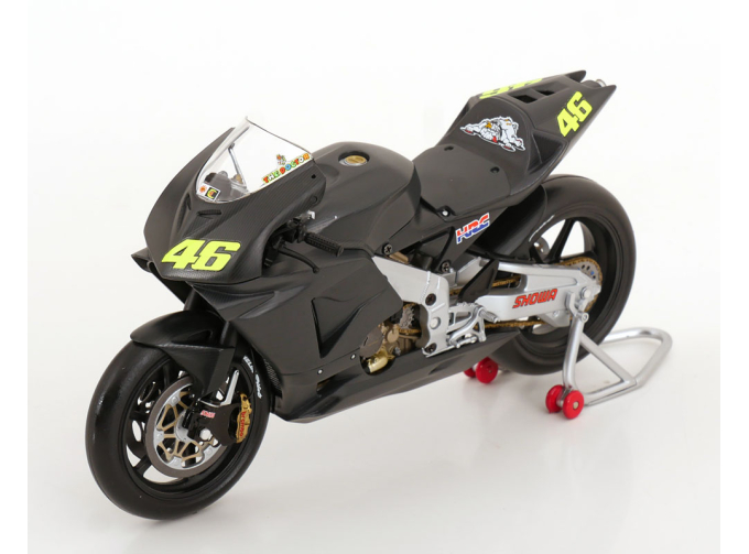 HONDA RC 211V No.46, Testbike, Weltmeister, Rossi (2002), schwarz