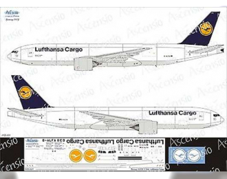 Декаль на самолет боенг 777F (Lufthansa CARGO)