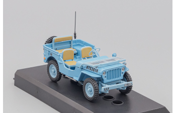 JEEP Willys CJ-2A, blue