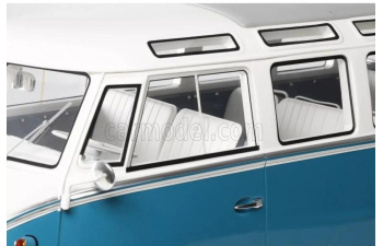 VOLKSWAGEN T1 Samba Minibus (1962), regatta blue