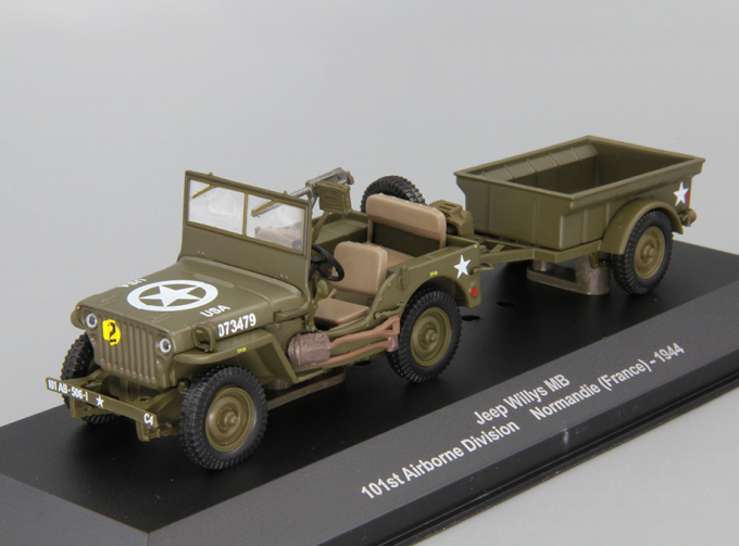 JEEP Willys MB 101st Airborne Division Normandie (France) - 1944