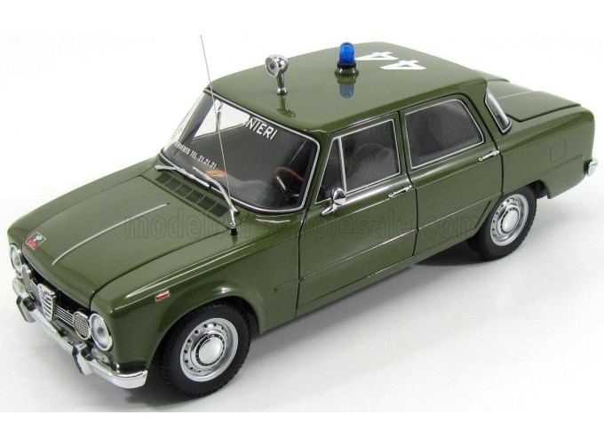 ALFA ROMEO Exclusive For Italy - Giulia Super 1.6 Carabinieri (police) (1970), Green
