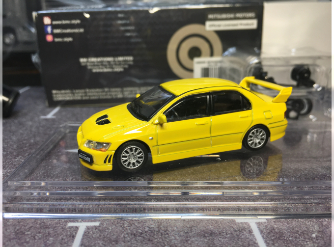 MITSUBISHI Lancer Evolution VII LHD with Extra Wheels