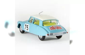 CITROEN DS 19 №75, Rally Monte Carlo (1965), light blue