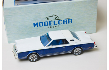 LINCOLN Continental Mark V (1978), White/Dark Blue