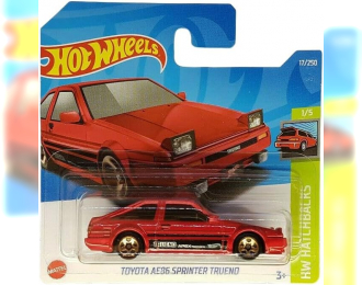 TOYOTA AE86 Sprinter Trueno, red