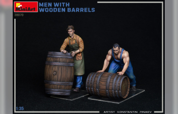 Сборная модель FIGURES Men With Wooden Barrels