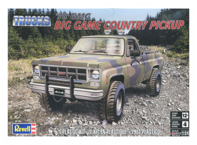 Сборная модель GMC Big Game Country 1978