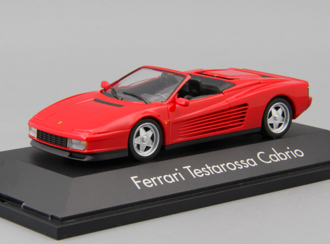 FERRARI Testarossa Cabrio, red