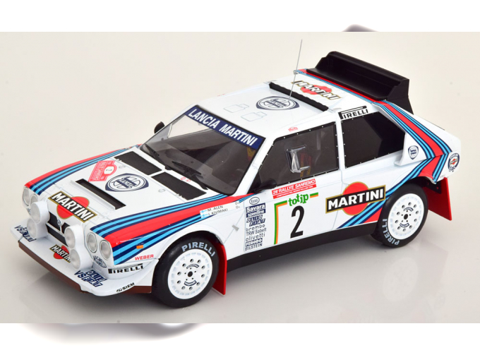 LANCIA Delta S4 №2 Rally San Remo, Alen/Kivimaki (1986), Martini