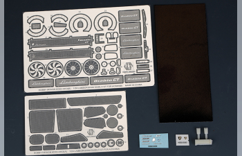 Набор для доработки Lamborghini Diablo GT для моделей Aoshima 010501（PE+Resin+Metal Logo）