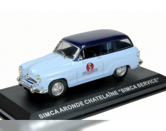 SIMCA Aronde Chatelaine Simca Service, blue