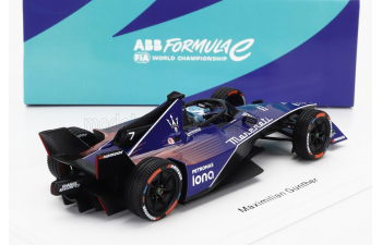 MASERATI Formula-e Tipo Folgore Team Msg Racing N7 Season (2023-2024) Maximilian Gunther, Blue Pink