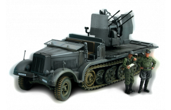 Зенитная самоходная установка SdKfz. 7/1 half-truck