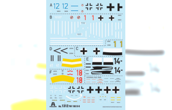 Сборная модель Самолет FW 190 D-9