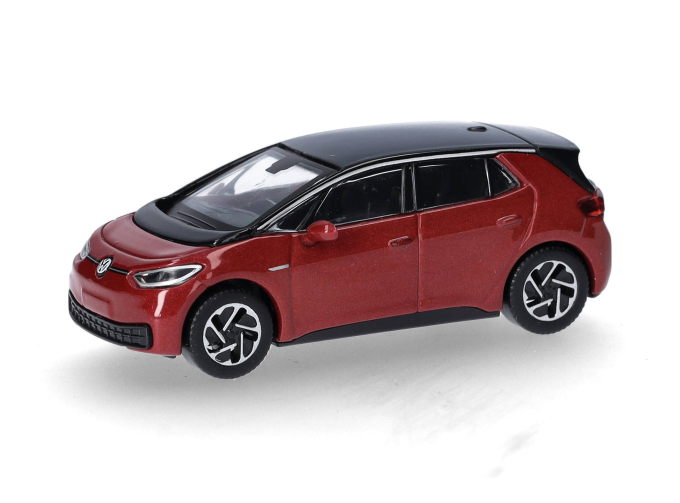 VOLKSWAGEN ID.3, красный с черным