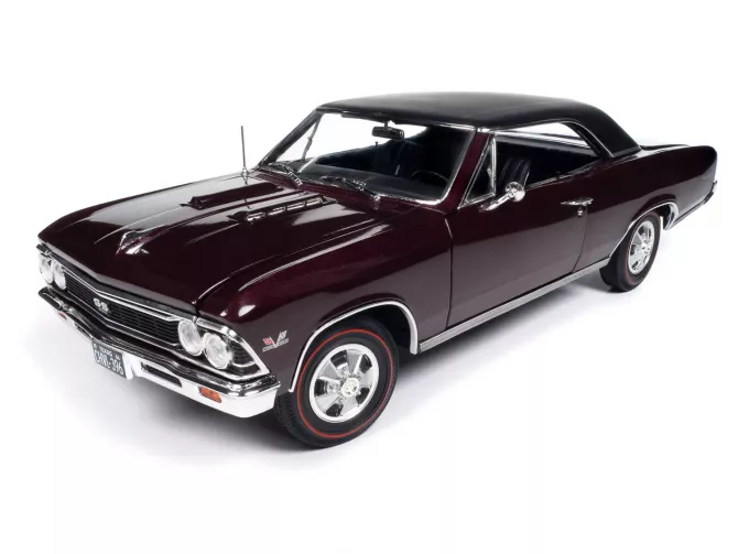 CHEVROLET Chevelle SS 396 (1966), dark red matt-black