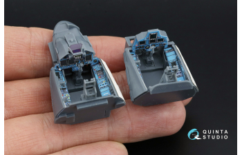 3D Декаль интерьера кабины для Суххой-30СМ (Звезда) (с 3D-печатными смоляными деталями)