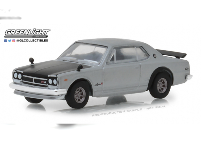 NISSAN Skyline 2000 GT-R 1972 Silver