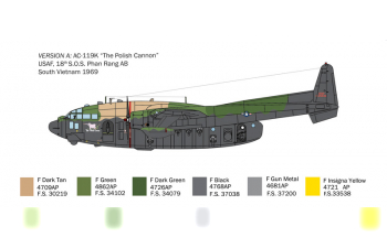 Сборная модель AC-119K STINGER