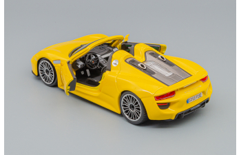 PORSCHE 918 Spyder, yellow