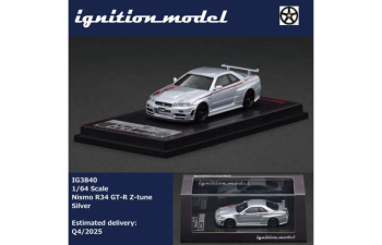 NISSAN Nismo R34 GT-R Z-tue, silver