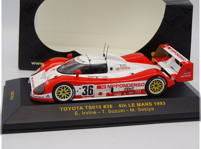 TOYOTA TS010 #36 LM (1993), white / red