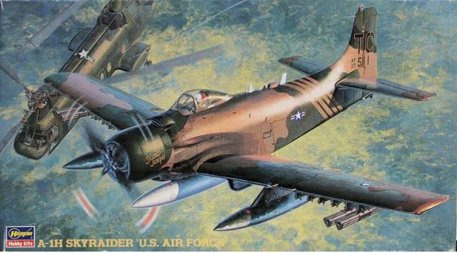 Сборная модель A-1H Skyraider `U.S. Air Force´
