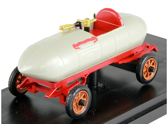 JAMAIS CONTENT Jenatzy 1st Electric Car 1899 - Speed Record 105 Km/h, Grey Red