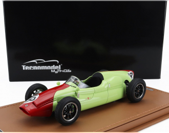 COOPER F1 T51 №18 Monaco Gp (1960) Tony Brooks, Light Green Red