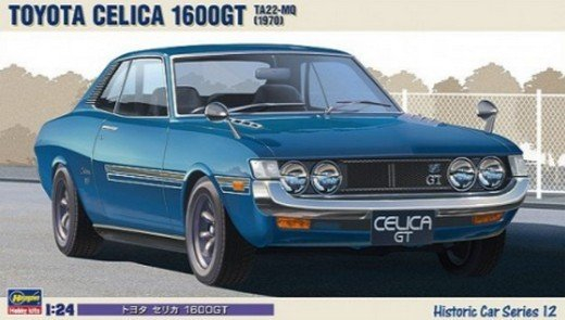 Сборная модель TOYOTA CELICA 1600GT