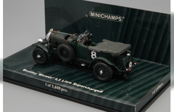 Bentley Blower 4 1/2 Litre Supercharged Team Miss Dorothy Paget N 8 24h Le Mans 1930 D.Benjafield - G.Ramponi