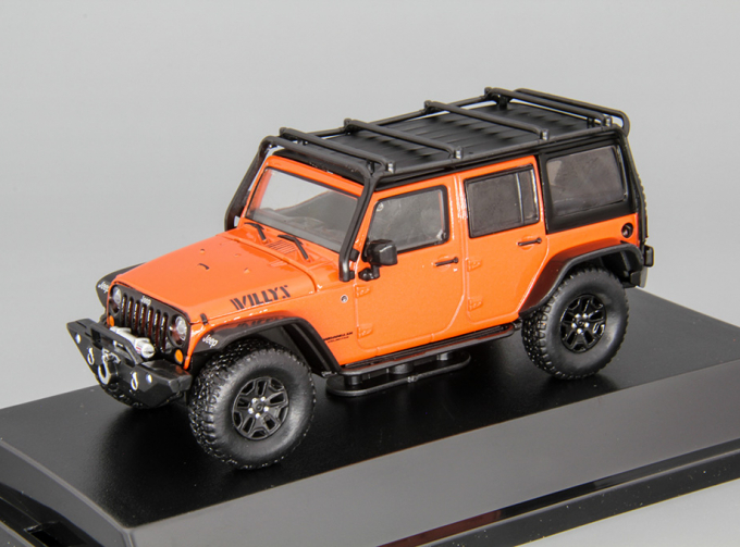 JEEP Wrangler 4х4 Unlimited "Willys Wheeler Edition" 5-dr. Soft Top (2015), sunset orange metallic