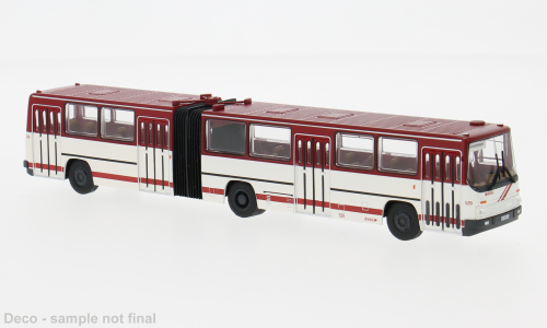 IKARUS 280.02 EVAG Erfurt Wg. 529 (1991), red/white