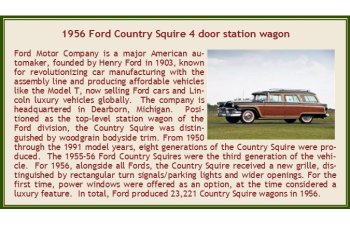 FORD Country Squire 4х дверный универсал (1956), темно-синий