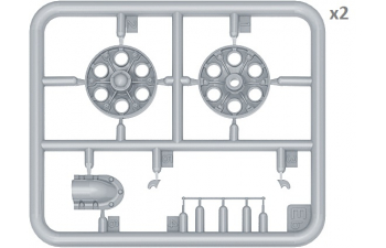 Сборная модель Аксессуары T-34 WHEELS SET 1942-43 series