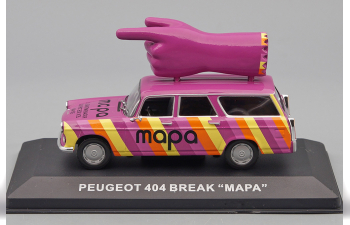 PEUGEOT 404 Break "MAPA", purple