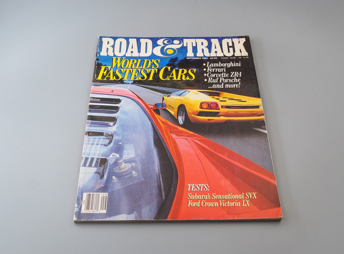 Журнал Road & Track September 1991