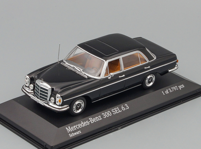 MERCEDES-BENZ 300 SEL 6.3 (W109) 1968, black